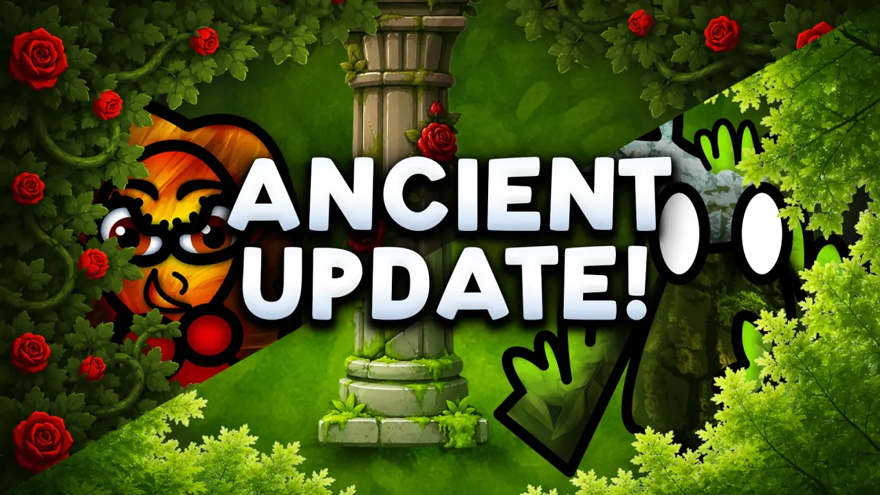Officiële banner van de Monkey Wave 1.8.2 Ruïnes Update